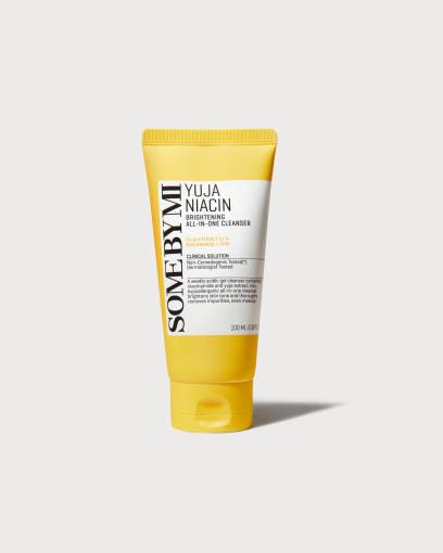SOME BY MI Yuja Niacin Brightening All-In-One Cleanser, 100 ml, Blended mit Yuja und Niacinamid, flüssiger Reiniger für strahlende Haut