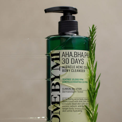 SOME BY MI AHA BHA PHA 30 Days Miracle Akne Körperreinigungsöl, 400 g, antibakterieller Body Wash gegen Akne und Unreinheiten