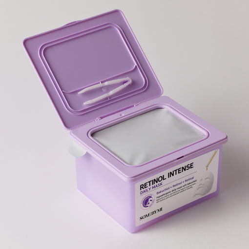 SOME BY MI Retinol Intense Daily Mask, Anti-Aging Tuchmaske mit Retinol und Bakuchiol, 30 Stück, feuchtigkeitsspendend