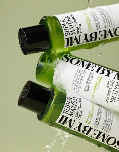 SOME BY MI Super Matcha Porenverfeinernder Toner in 150 ml Flasche mit Matcha-Extrakt, für klare Haut und verfeinerte Poren