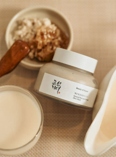 Beauty of Joseon Ground Rice & Honey Glow Mask, aufhellende Wash-off Maske in 150 ml, mit Reiskorn- und Honigextrakten.