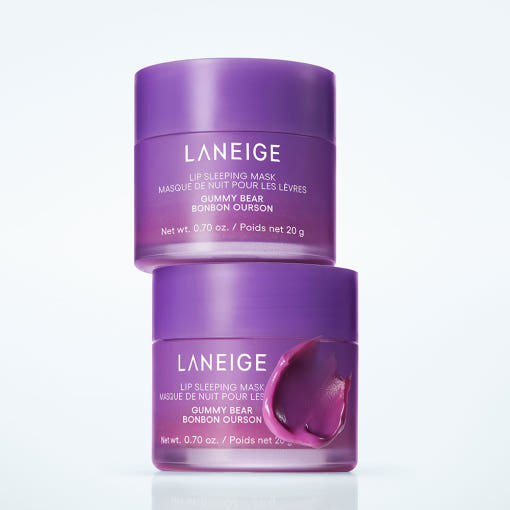 LANEIGE Lip Sleeping Mask EX mit Gummy Bear Duft, intensive Lippenpflege-Nachtmaske, 20 ml, pflegt und hydratisiert die Lippen.