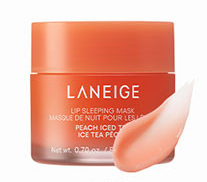 LANEIGE Lip Sleeping Mask EX mit Pflege-Formel, Peach Iced Tea, 20 ml, intensive Lippenpflege-Nachtmaske