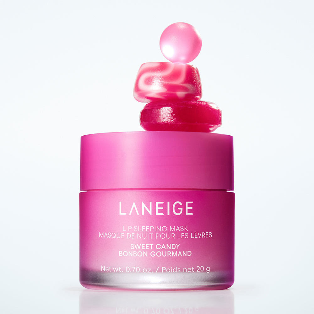 LANEIGE Lip Sleeping Mask EX in Sweet Candy, intensive Lippenpflege-Nachtmaske, 20 ml, mit pflegender Textur für die Nacht