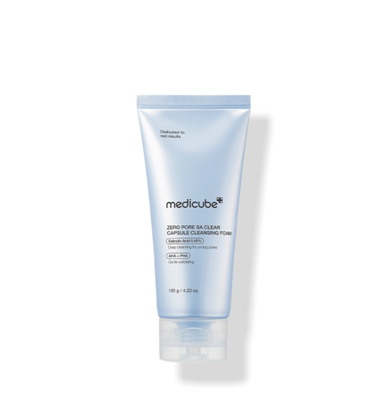 Medicube Zero Pore Capsule Reinigungsschaum, porenreinigender Schaum mit Exosom-Kapseln, 120 g, für klare Haut