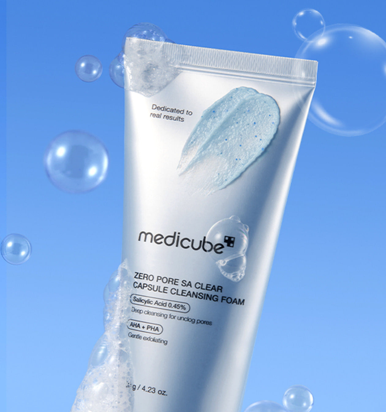 medicube Zero Pore Capsule Cleansing Foam Porenreinigender Reinigungsschaum mit Exosom-Kapseln, 120 g