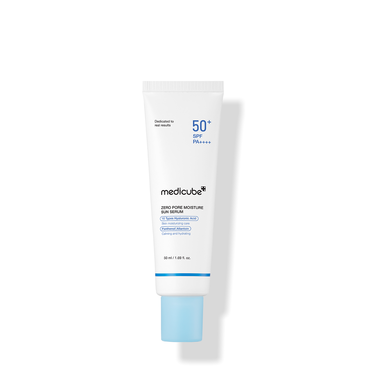medicube Zero Pore Moisture Sun Serum, feuchtigkeitsspendender Sonnenschutz im Serum-Format, 50 ml, mit Lichtschutzfaktor