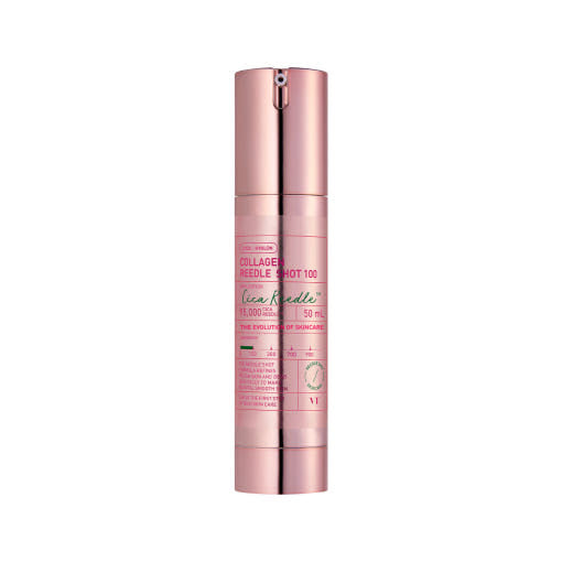 VT Collagen Reedle Shot 100 Ampulle, 50ml, Glasflasche mit klarer Flüssigkeit zur Hautpflege, von VT.