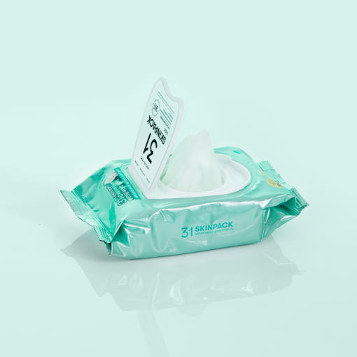 VT Mild 31°C Hautpflege Maske, 210g, Gesichtspflege, feuchtigkeitsspendende Gesichtsmasken, Verpackung mit 100 Stück