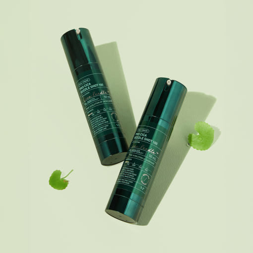 VT Pro Cica Reedle Shot 100 Ampulle, 50ml, Hautpflege, klare Flasche mit Ampullen für regenerierende Pflege