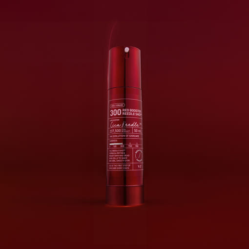 VT Red Booster Reedle Shot 300 Ampulle mit Drachenblut, revitalisierendes Serum, 50 ml, für gesunde, strahlende Haut