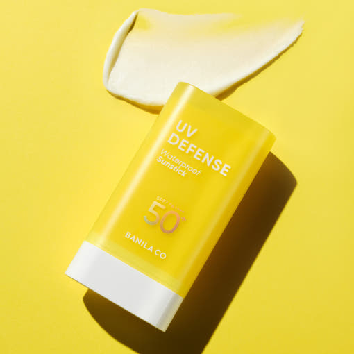 BANILA CO UV Defense Waterproof Sun Stick SPF50+ PA++++, wasserfester Sonnenschutz-Stick, 18,5 g, ideal für Sonnenschutz.