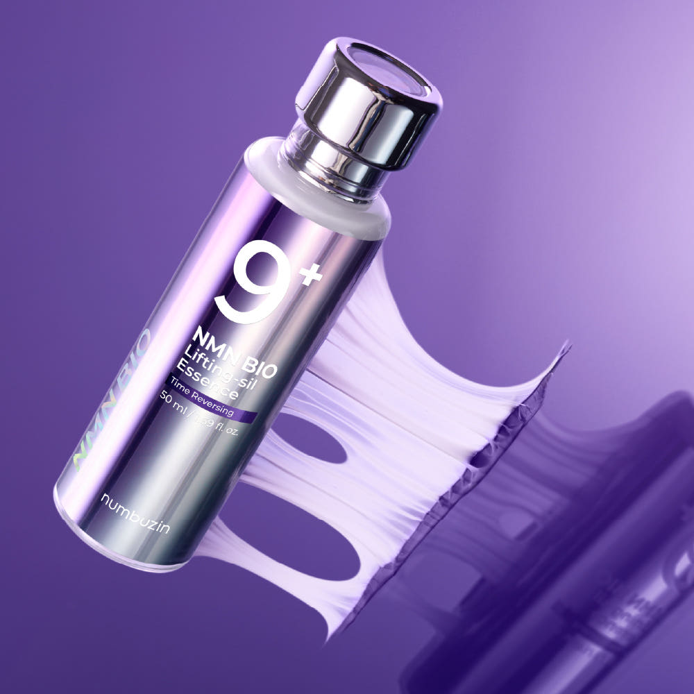 Numbuzin No.9 NMN BIO Lifting-Sil Essence, Anti-Aging Serum mit NMN, NAD+ und 50 Peptiden, 50 ml Flasche