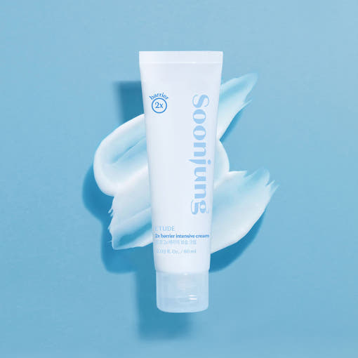 ETUDE Soonjung 2x Barrier Intensive Creme in 60ml, feuchtigkeitsreiche Gesichtscreme für empfindliche Haut, sichtbare Textur