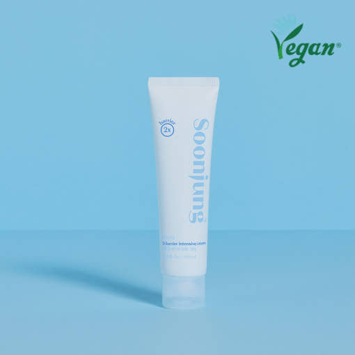 ETUDE Soonjung 2x Barrier Intensive Creme in 60ml, feuchtigkeitsreiche Gesichtscreme für empfindliche Haut, glättet und schützt.