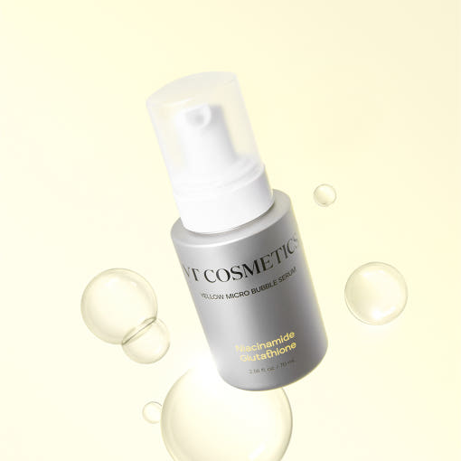VT Niacinamide Glutathione Gel-Mikrobläschen Serum in 70ml, flüssige Hautpflege mit gelbem Mikrobläschen-Design