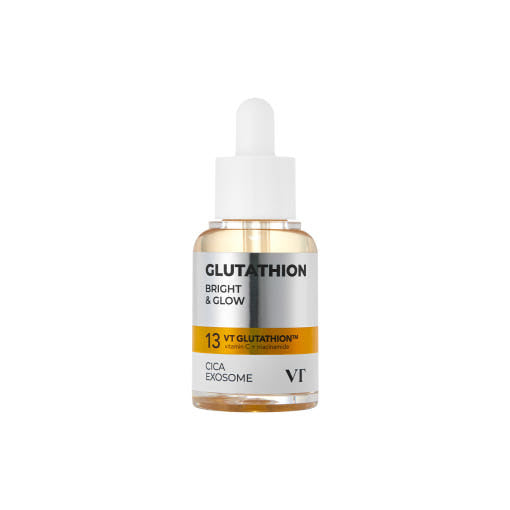 VT G2 Glutathione Brightening Ampulle, 30ml, in einer transparenten Flasche mit Dosierspender, für strahlende Hautpflege.