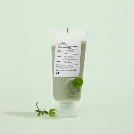 VT CICA Mask Reiniger, 120ml, sanfter Gesichtsreiniger mit beruhigender CICA-Formel, für gepflegte Haut.
