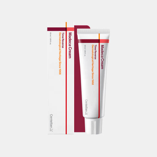 Centellian24 Madeca Creme Time Reverse, Anti-Aging Gesichtscreme mit Kollagen und Retinol, 50 ml, glättet die Haut.
