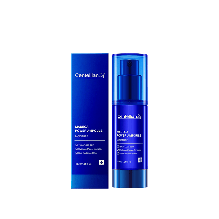 Centellian24 Madeca Power Ampoule Moisture, intensive feuchtigkeitsspendende Centella-Ampoule, 30 ml, für die Hautpflege