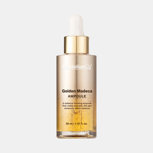 Centellian24 Golden Madeca Ampulle, 30 ml, mit Gold und Centella, für Hautrevitalisierung und Pflege, in einer eleganten Flasche