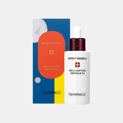 Centellian24 Expert Madeca Mela Capture Ampoule, aufhellende Ampulle gegen dunkle Flecken, 28 ml, für einen strahlenden Teint