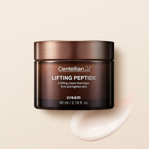 Centellian24 Lifting Peptide Creme in 65 ml, straffende Anti-Aging Creme mit Peptiden und Centella, sichtbare Textur der Creme