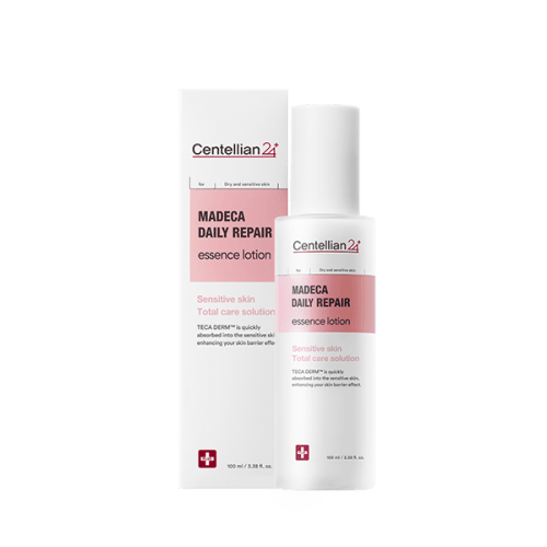 Centellian24 Madeca Daily Repair Lotion, leichte Regenerations-Essenzlotion in 100 ml Flasche, für tägliche Hautpflege