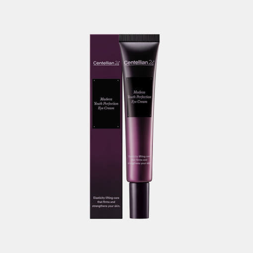 CENTELLIAN24 Madeca Youth Perfection Augencreme mit Peptiden und Centella, 30 ml, Anti-Aging Augenpflege in Tube