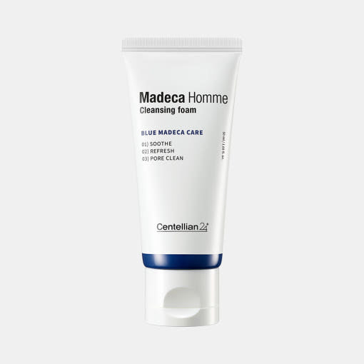 CENTELLIAN24 Madeca Homme Reinigungsschaum für Männer, 120 ml, mit beruhigender Centella für gründliche Hautreinigung