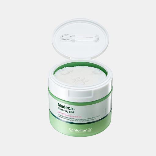 Sanfte Centellian24 Madeca PHA Reinigungs-Pads mit Centella, 60 Stück, für schonendes Peeling und Reinigung der Haut