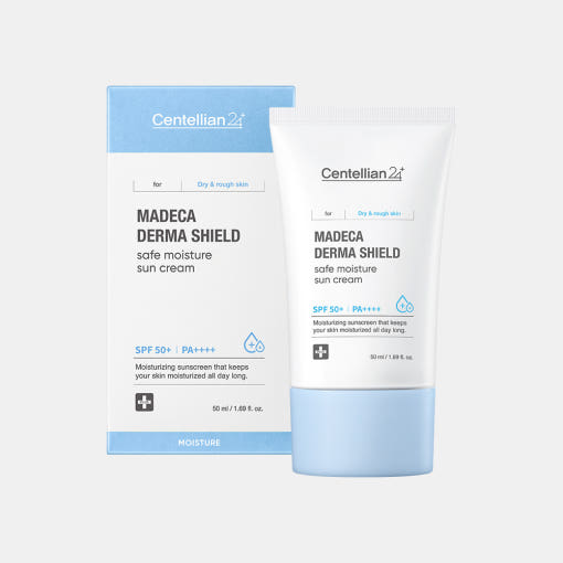 Centellian24 Madeca Derma Shield Sun Cream mit SPF50+ und Centella, beruhigende Sonnencreme in 50 ml