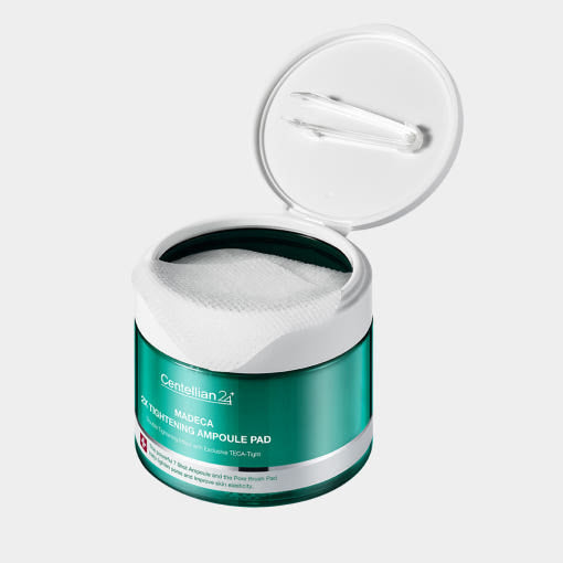 CENTELLIAN24 Madeca Double Tightening Ampoule Pad, straffende Hautpflege-Pads, 60 Stück, für mehr Elastizität und Festigkeit