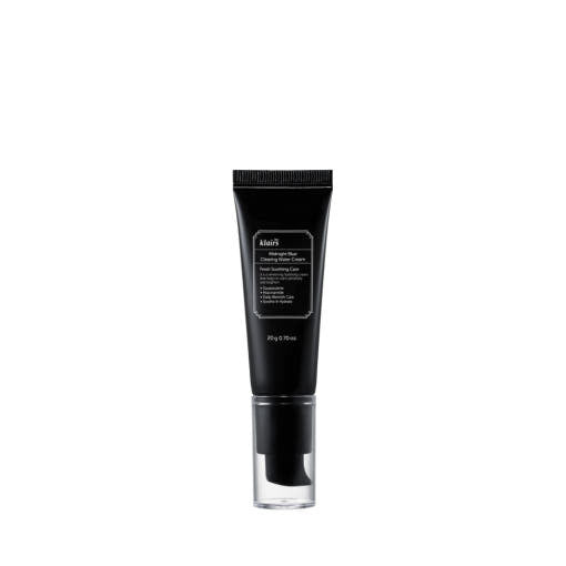 KLAIRS Midnight Blue Clearing Water Cream, beruhigende Gel-Creme mit Guaiazulen, 20 g, für empfindliche Haut, ideal bei Rötungen
