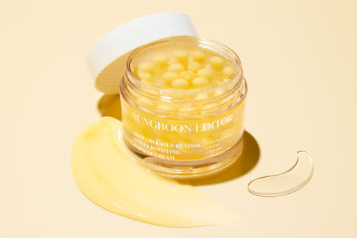 SUNGBOON EDITOR Deep Collagen Retinol Power Boosting Creme in 50ml, cremige Textur, für gepflegte Haut und Faltenreduzierung