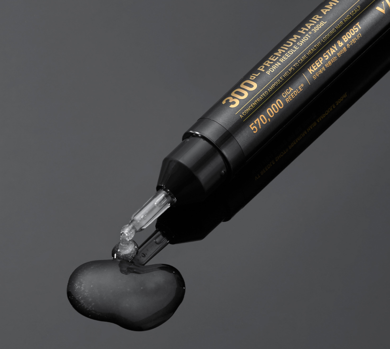 VT Reedle Shot Premium Haarampulle, 15 ml, für intensive Kopfhautpflege, konzentrierte Haarpflegeampulle in kleiner Flasche