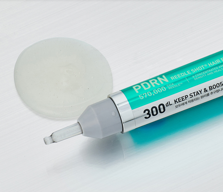 VT PDRN Reedle Shot Haarampulle gegen Haarausfall, 15 ml, Kopfhaut-Ampulle für gesundes Haarwachstum.