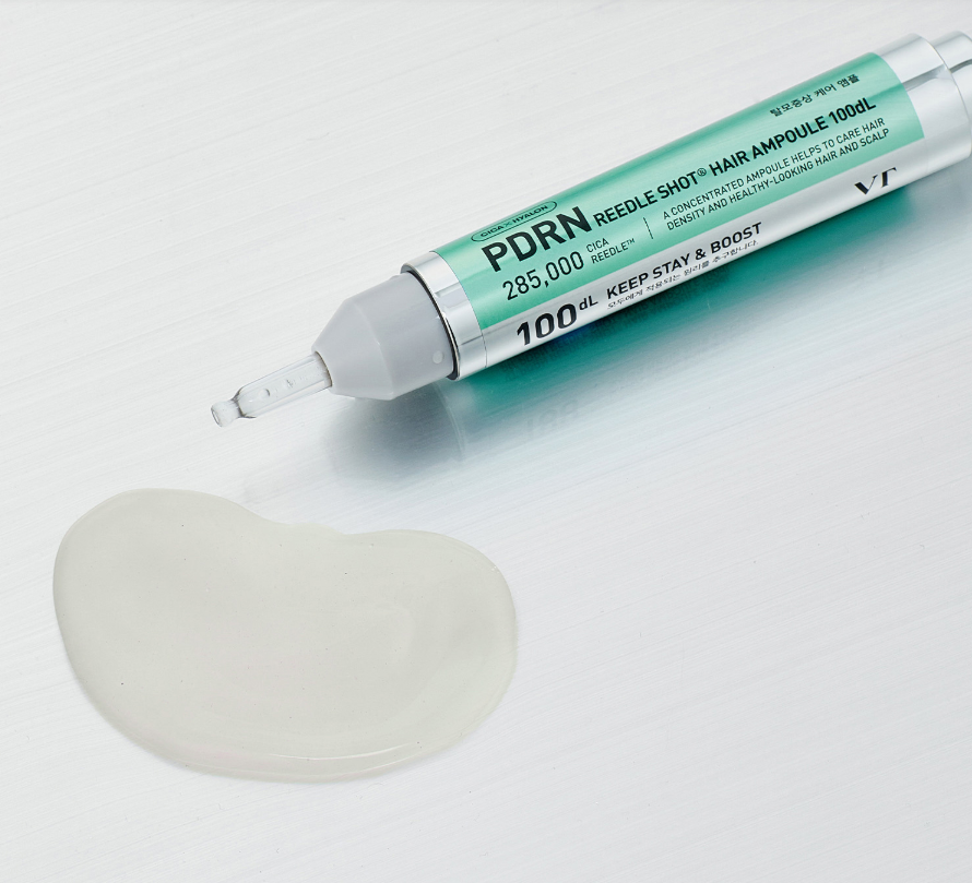 VT PDRN Reedle Shot Haarampulle 15 ml, Kopfhautpflege, revitalisierende Haarampulle von VT, für gesundes Haarwachstum