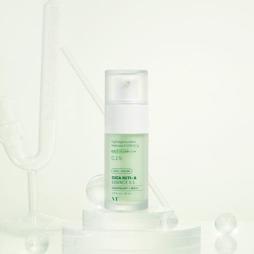 VT Cica Reti-A Essence 0.1 Anti-Aging-Serum mit Retinol und HPR, 30 ml, sanfte Pflege für reife Haut