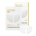 SUNGBOON EDITOR Deep Collagen Melting Cheek Patches, 12 Stück, hautpflegende Augen- und Wangenpflaster auf der Haut.