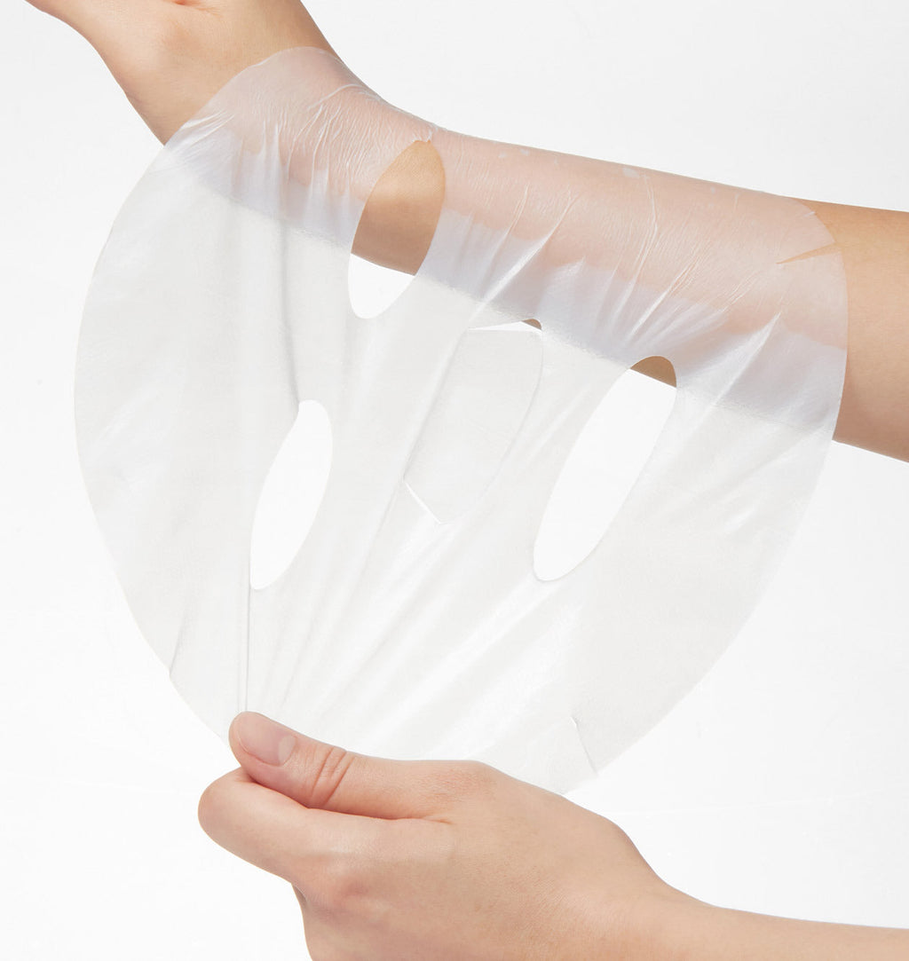 medicube Hypochlorous Acid Peel Mask, sanfte Tuchmaske mit Peeling-Effekt, 3 Stück, Gesichtspflege für reine Haut