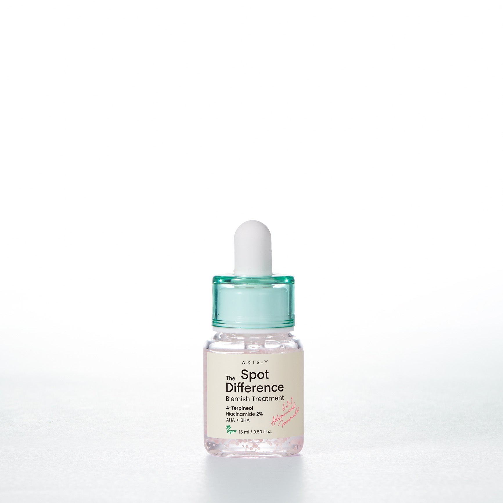 AXIS-Y Spot The Difference Blemish Treatment Serum in 15ml Flasche, Hautpflege gegen Unreinheiten, klare Verpackung