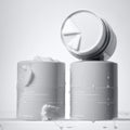 Celimax Dual Barrier Reinigungsbalsam Set mit 50ml und Nachfüllung, sanfte Gesichtsreinigung für empfindliche Haut