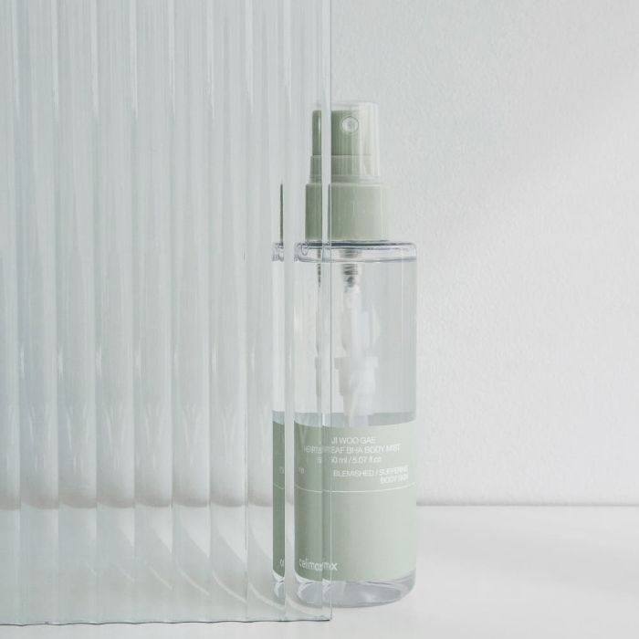 celimax JI WOO GAE Heartleaf BHA Body Mist in 150ml Flasche, erfrischender Körperspray mit Herzblatt-Extrakt