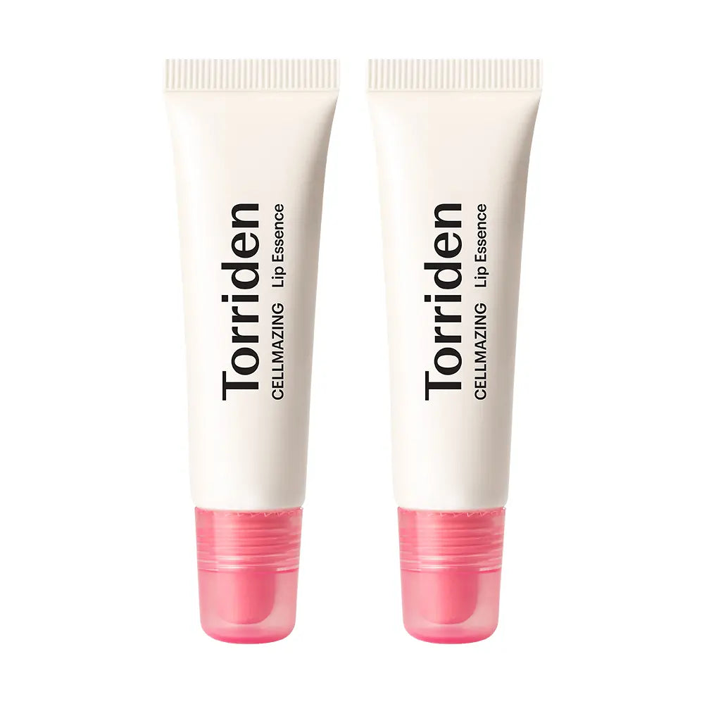 Torriden Cellmazing Lip Essence Duo: Anti-Aging Lippenpflege mit Kollagen, 2 x 11 ml, feuchtigkeitsspendend und revitalisierend.
