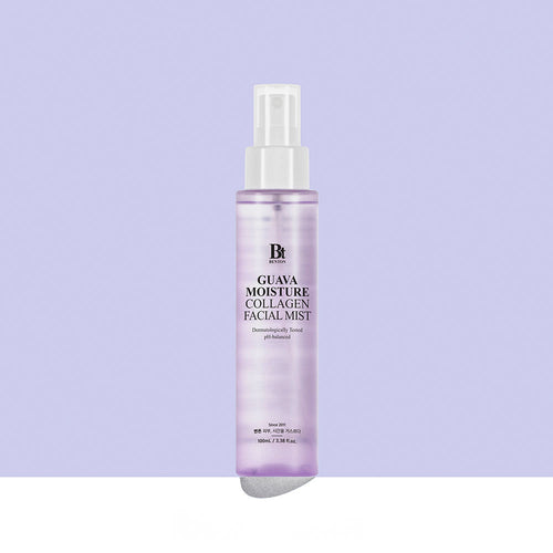 Benton Guava Feuchtigkeits-Kollagen Gesichtsspray in 100ml Flasche, Spraydose mit Guava-Extrakt und Kollagen, feuchtigkeitsspendend
