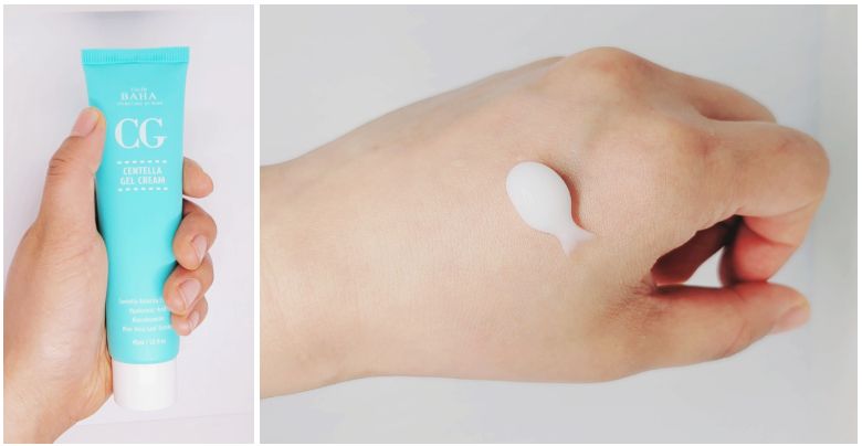 Cos De BAHA CG Centella Gel-Creme für empfindliche Haut, beruhigende 45 ml, feuchtigkeitsreiche Hautpflege in Gel-Form