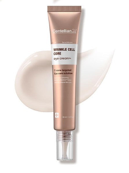 Centellian24 Wrinkle Cell Core Eye Cream RX, intensive Anti-Falten Augencreme mit Centella, 30 ml, für die empfindliche Augenpartie
