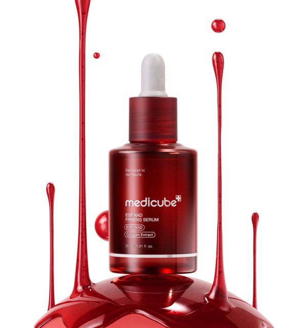 Medicube EGF NAD Firming Serum in 30 ml Flasche, Hochleistungs-Serum mit Peptiden, EGF und NAD für straffere Haut