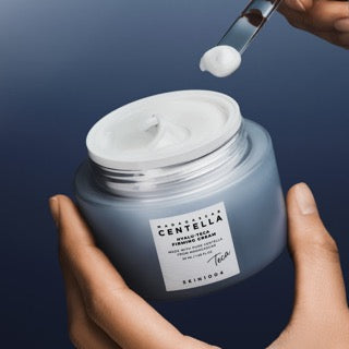 SKIN1004 Hyalu-Teca straffende Feuchtigkeitscreme mit Hyaluron und Centella, 50 ml, für glatte, gepflegte Haut